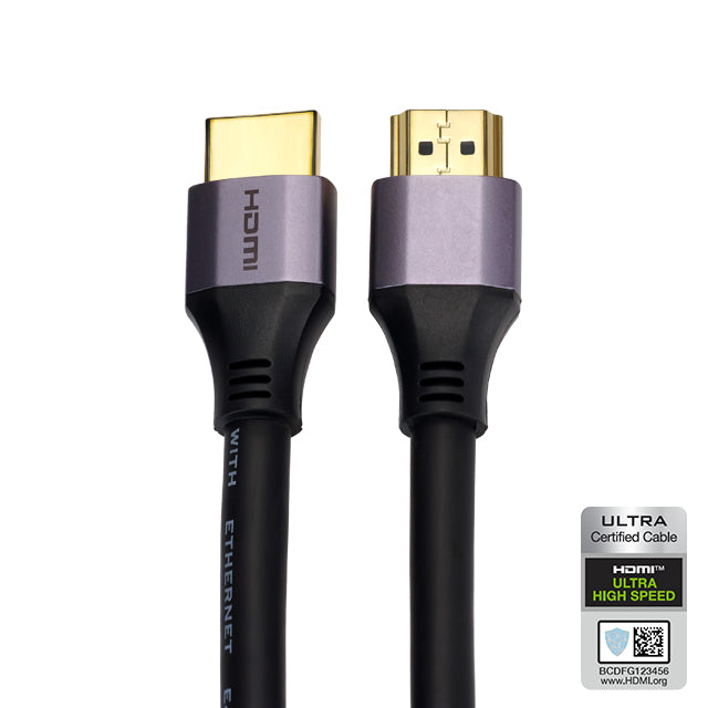 8K HDMI Cable - Small Alluminium Head, Flexible